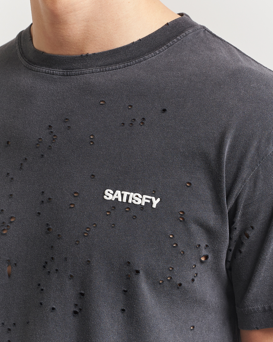 Uomini | T-shirt | Satisfy | MothTech T-Shirt Aged Black