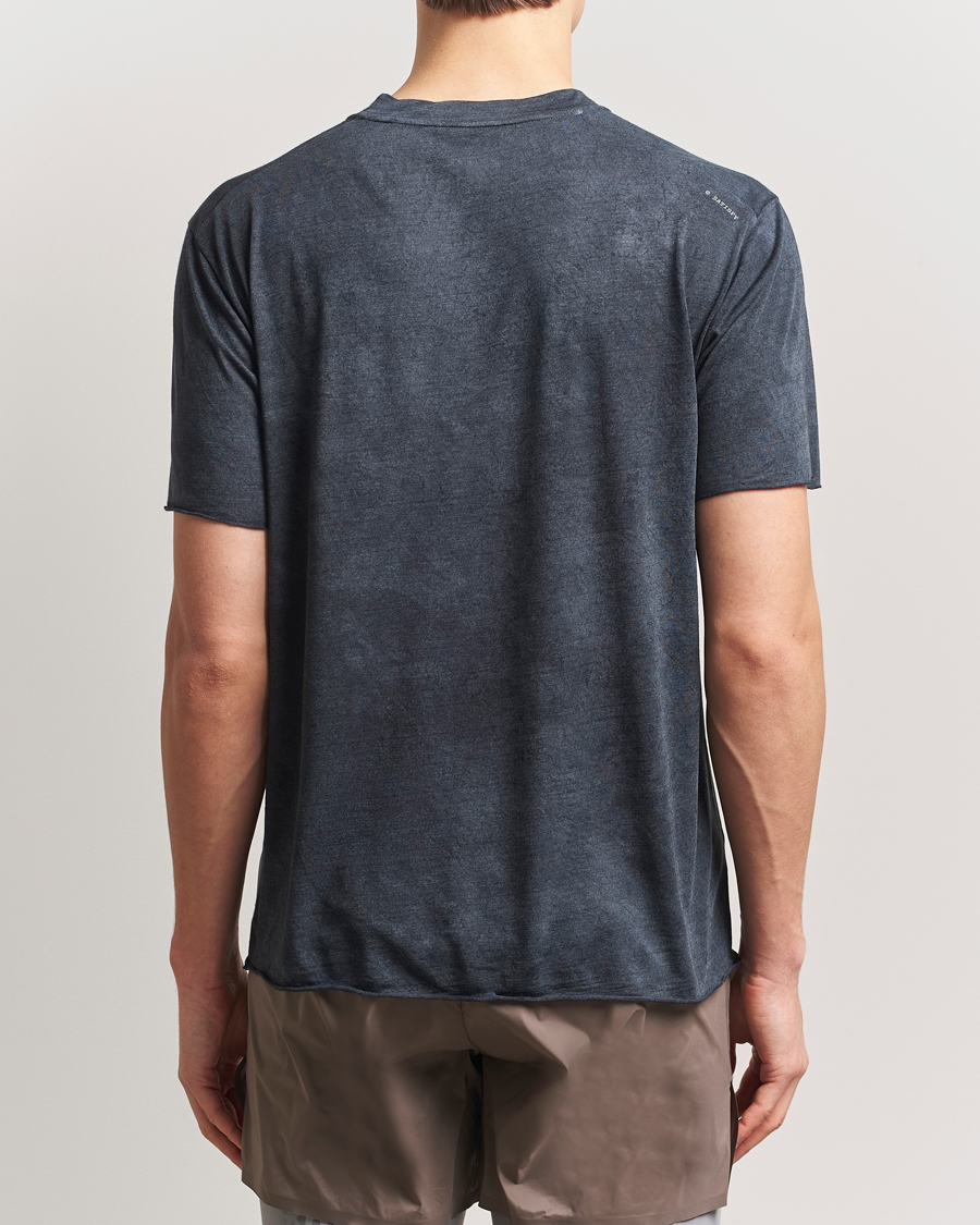 Uomini | T-shirt | Satisfy | CloudMerino Cordura T-Shirt Sun Bleached Black