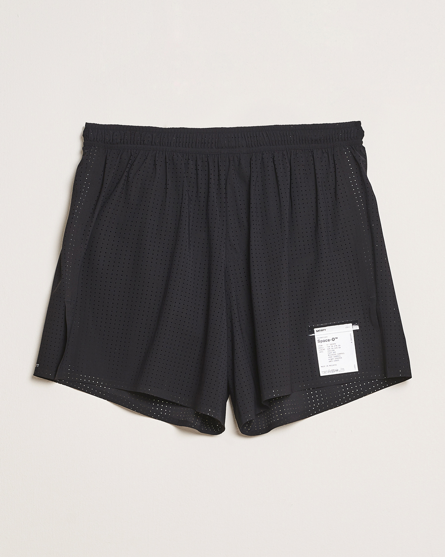 Uomini | Pantaloncini | Satisfy | Space-O 5 Inch Shorts Black