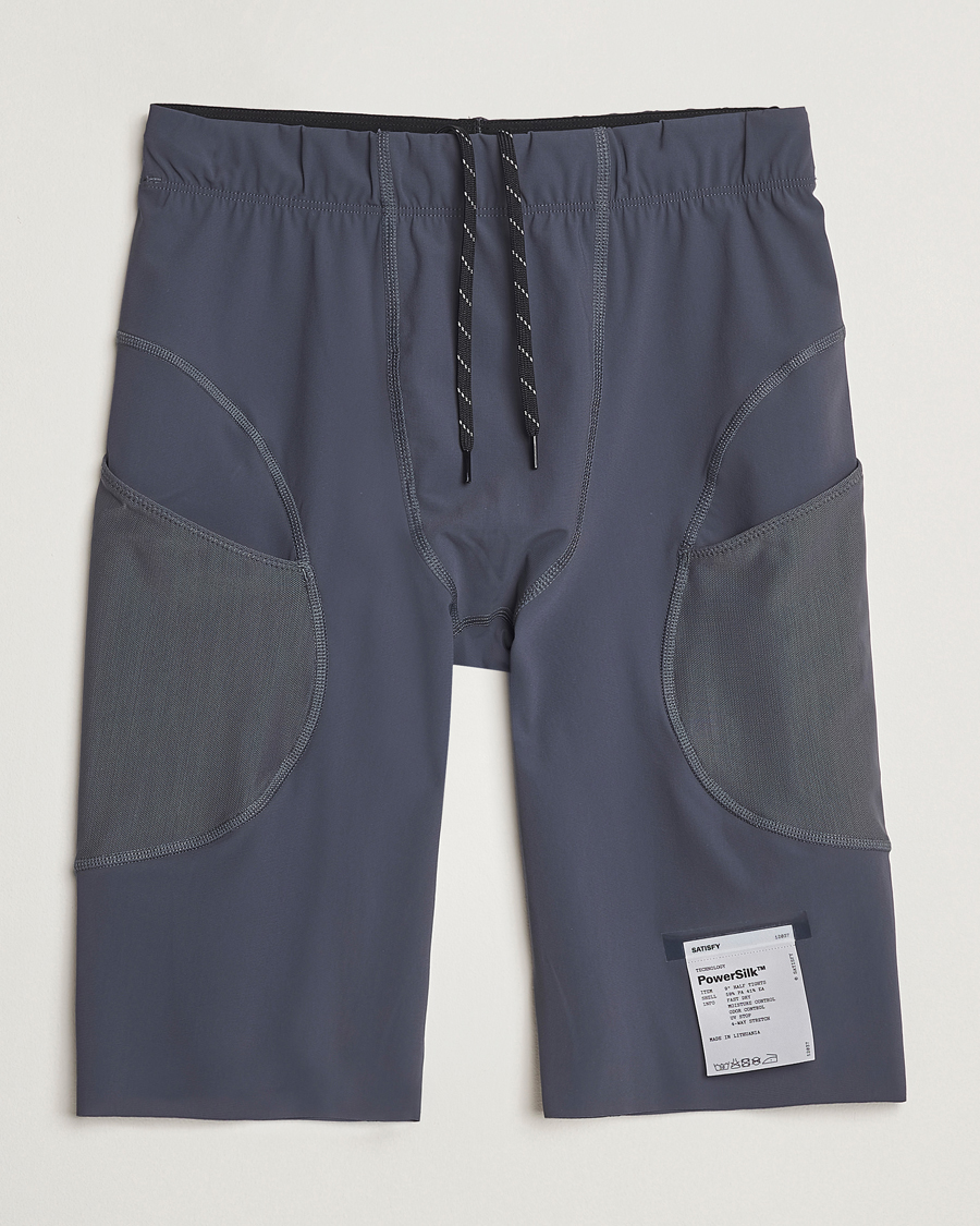 Uomini | Pantaloncini | Satisfy | PowerSilk 9 Half Tights Grey