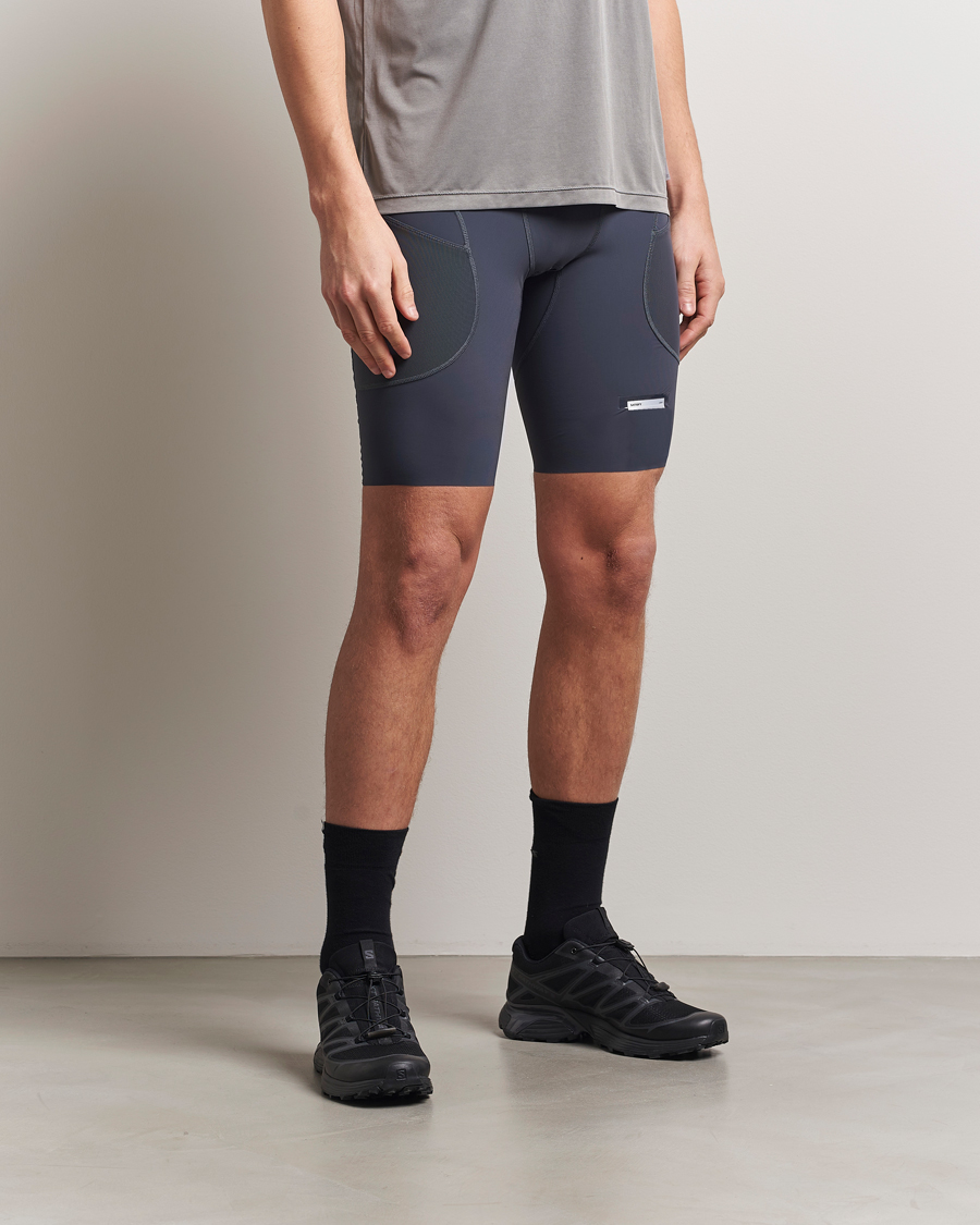 Uomini | Pantaloncini | Satisfy | PowerSilk 9 Half Tights Grey