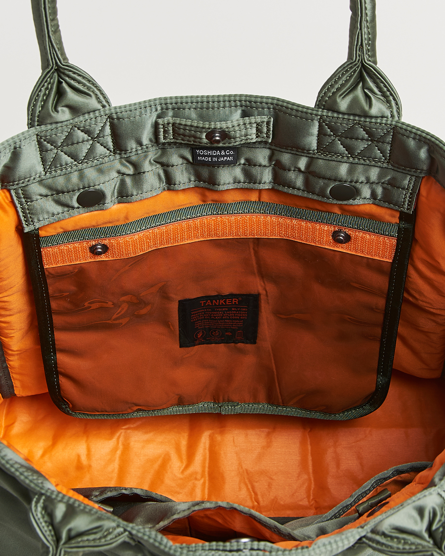 Uomini | Borse | Porter-Yoshida & Co. | Tanker Tote Bag Sage Green