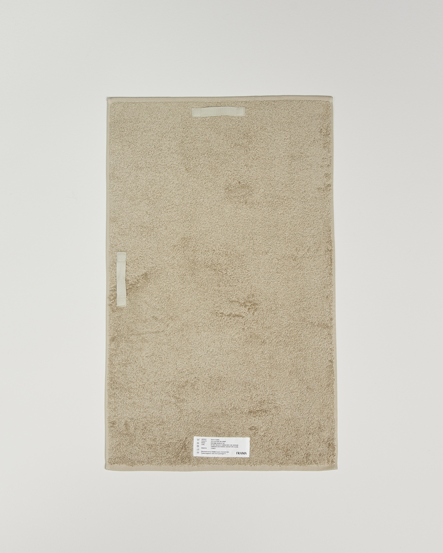 Uomini | Tessuti | Frama | Heavy Hand Towel 50x80cm Sage Green