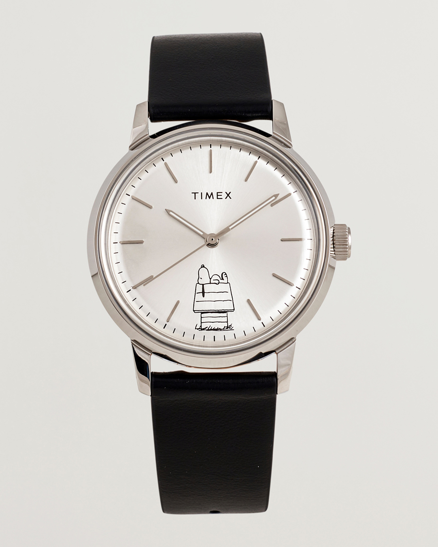 Uomini | Timex Timex X Peanuts Automatic Snoopy 40mm Silver Dial | Timex | X Peanuts Automatic Snoopy 40mm Silver Dial