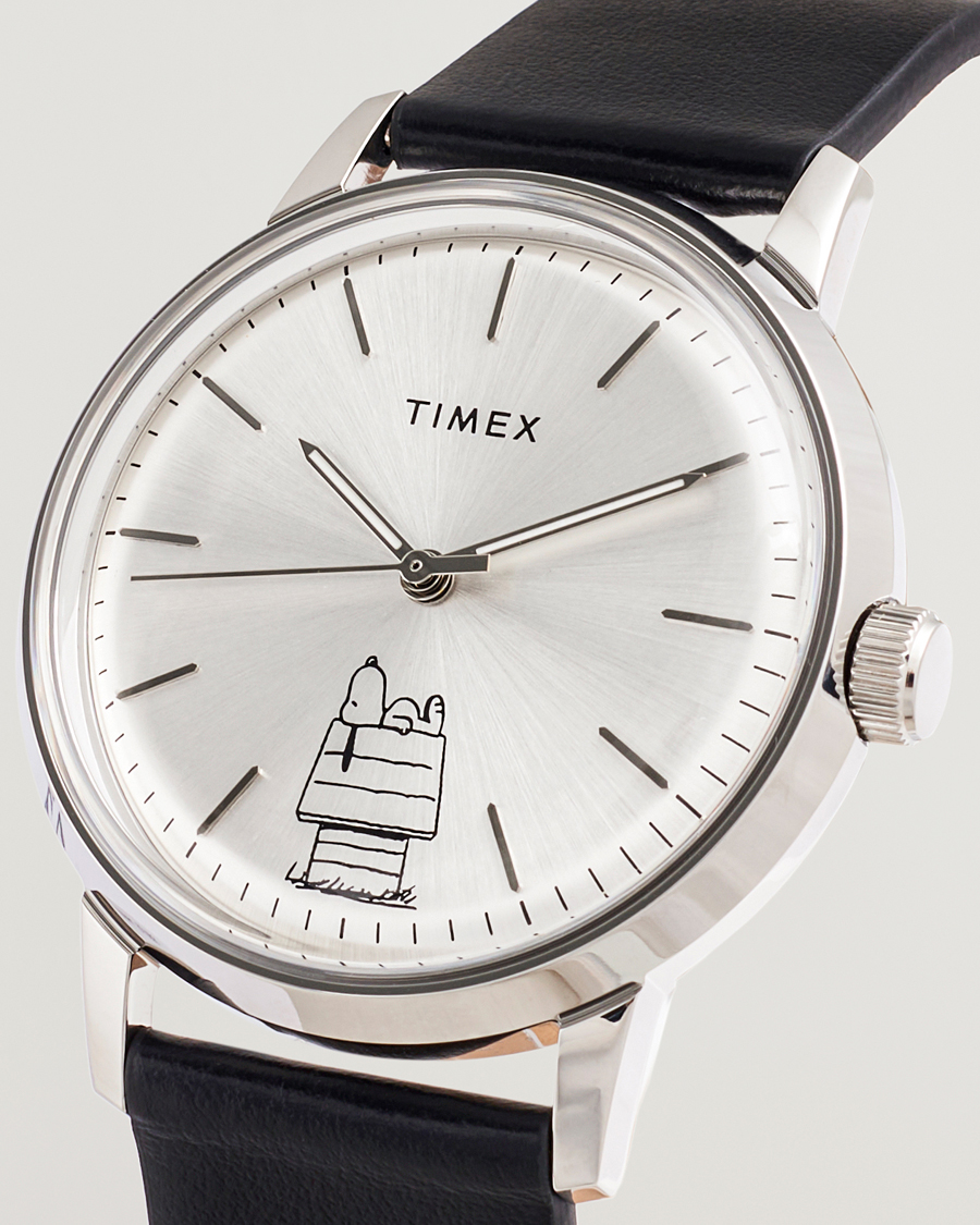Uomini | Timex Timex X Peanuts Automatic Snoopy 40mm Silver Dial | Timex | X Peanuts Automatic Snoopy 40mm Silver Dial