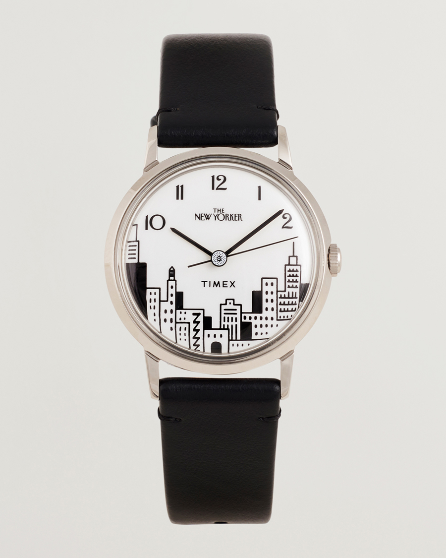 Uomini | Timex Timex X New Yorker Marlin Hand Wind 34mm White Dial | Timex | X New Yorker Marlin Hand Wind 34mm White Dial
