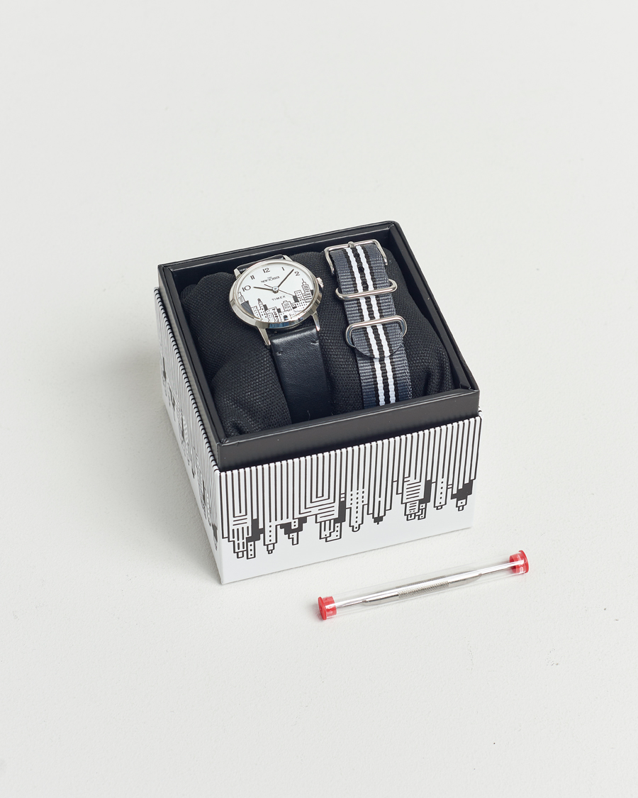 Uomini | Timex Timex X New Yorker Marlin Hand Wind 34mm White Dial | Timex | X New Yorker Marlin Hand Wind 34mm White Dial