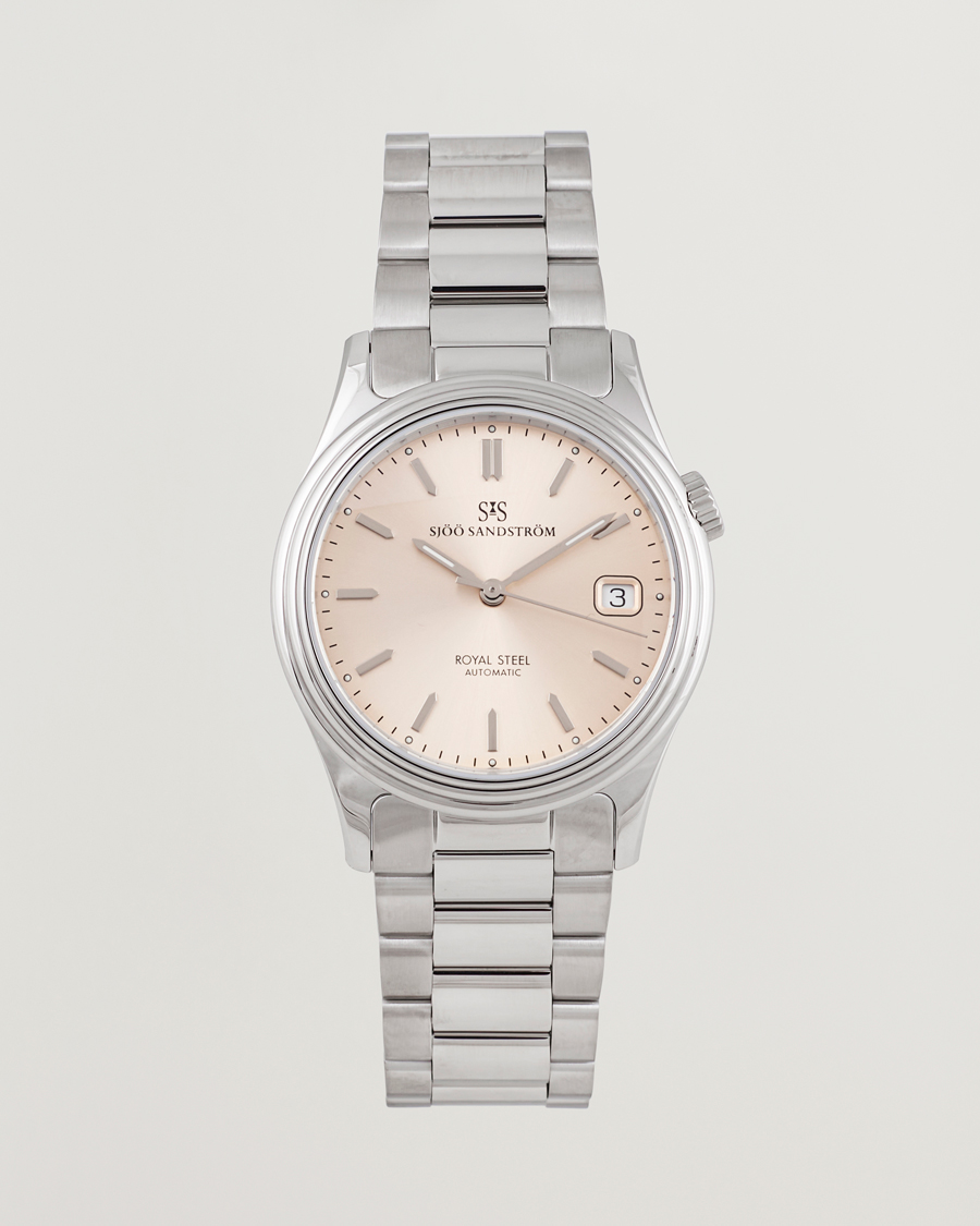 Uomini | Sjöö Sandström Royal Steel Classic 36mm Sand and Steel | Sjöö Sandström | Royal Steel Classic 36mm Sand and Steel
