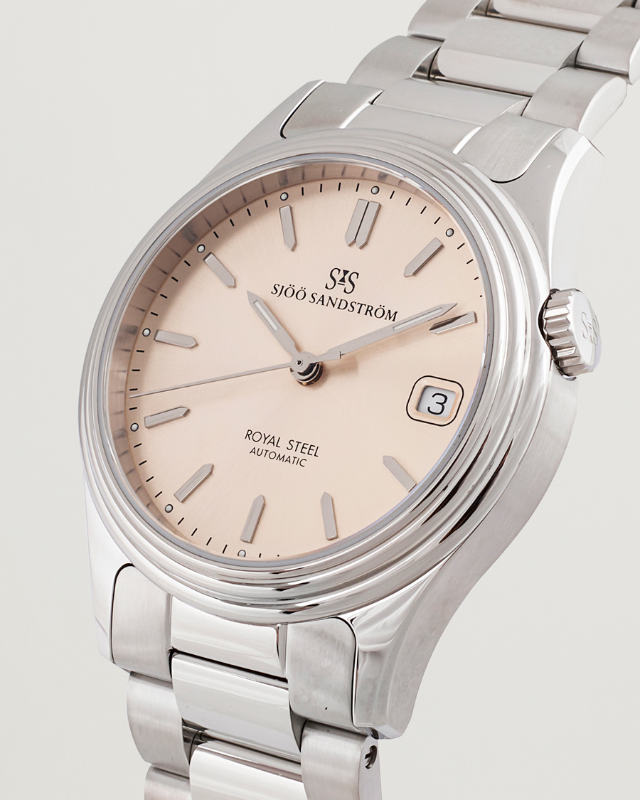 Uomini | Sjöö Sandström Royal Steel Classic 36mm Sand and Steel | Sjöö Sandström | Royal Steel Classic 36mm Sand and Steel