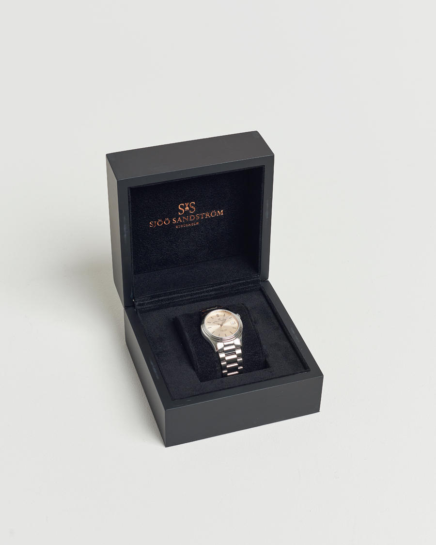 Uomini | Sjöö Sandström Royal Steel Classic 36mm Sand and Steel | Sjöö Sandström | Royal Steel Classic 36mm Sand and Steel