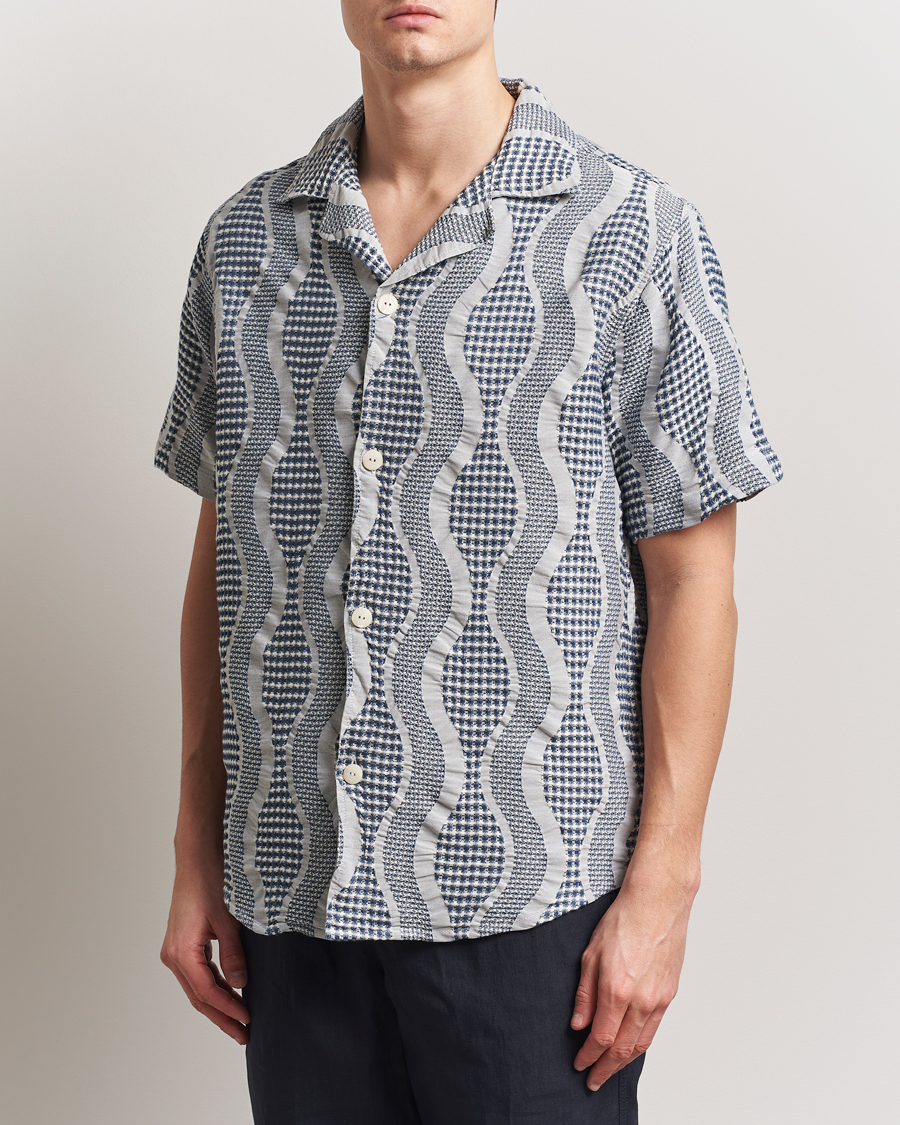 Uomini | Camicie | OAS | Cuba Waffle Shirt Coma