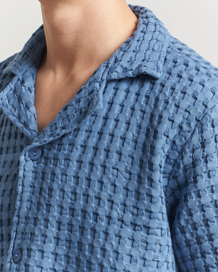 Uomini | Camicie | OAS | Cuba Waffle Shirt Coronet