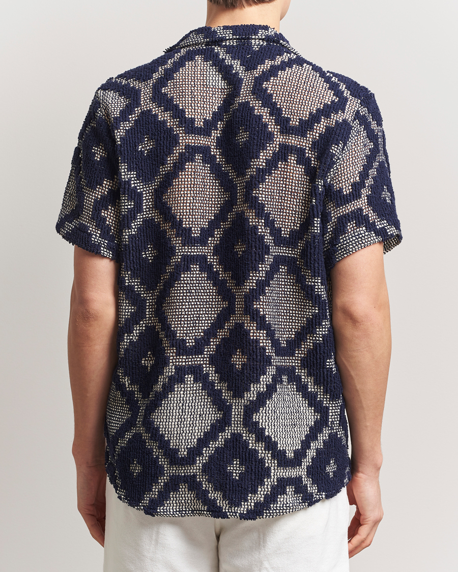 Uomini | Camicie | OAS | Cuba Crochet Shirt Trastevere