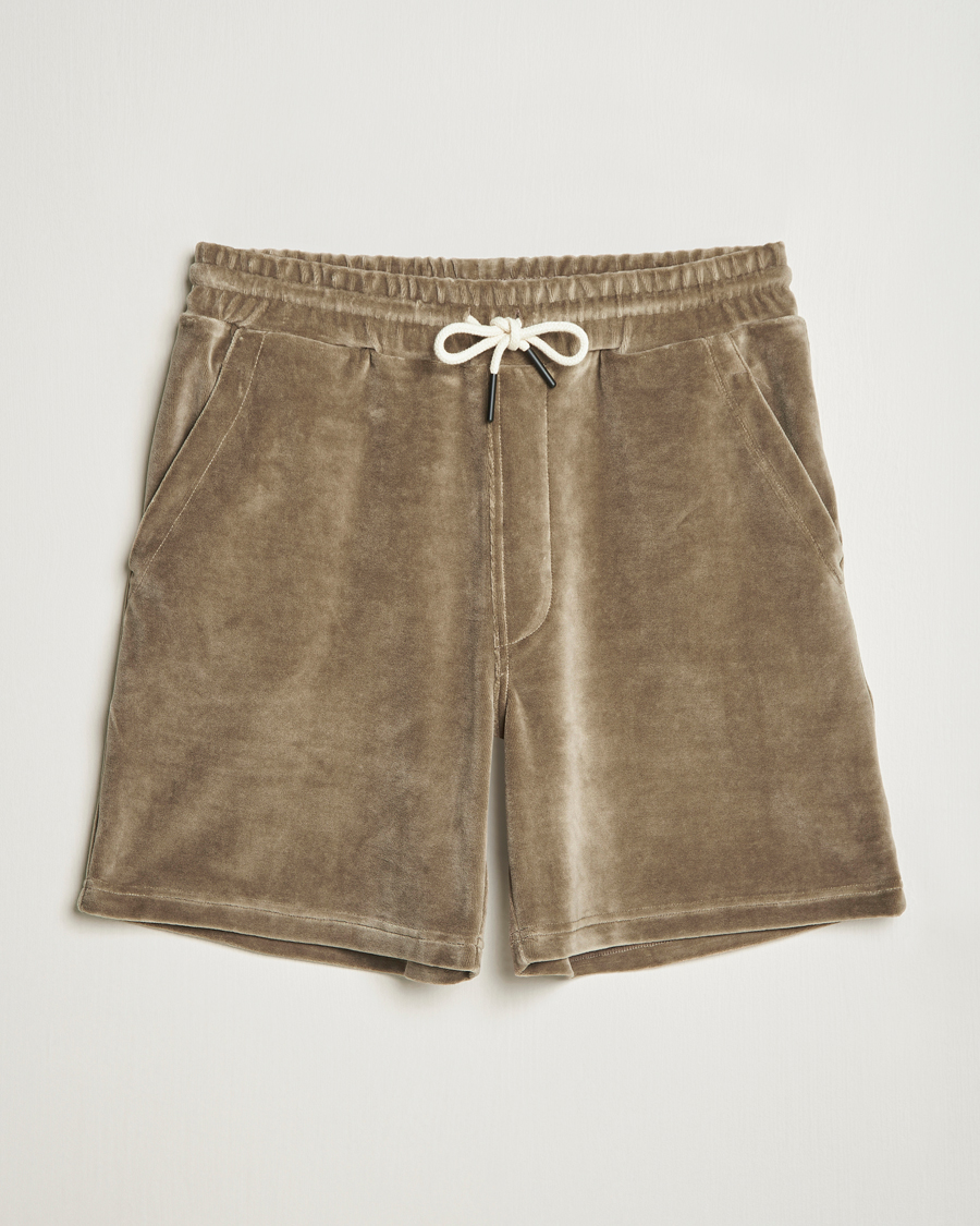 Uomini | Pantaloncini | OAS | Velour Shorts Morel