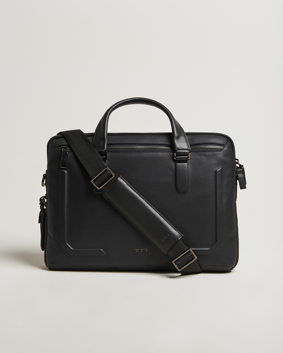 Uomini | Borse | TUMI | Harrison Sycamore Slim Leather Brief Black