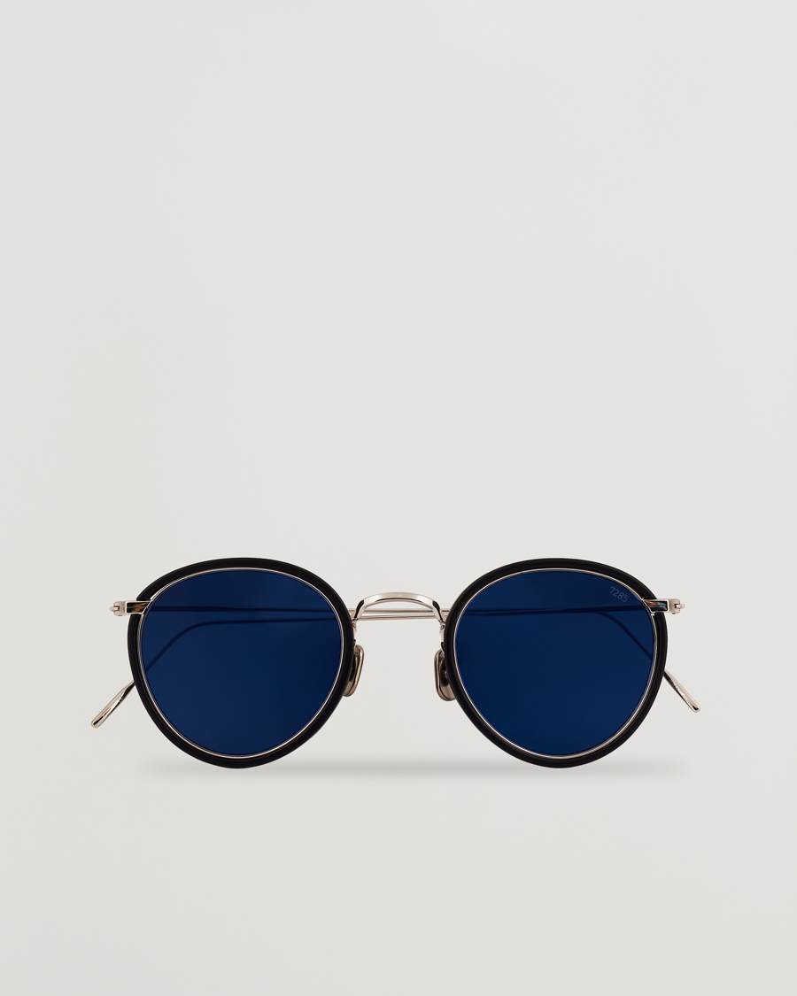 Uomini | Occhiali da sole | EYEVAN 7285 | 717E Sunglasses Matte Black/Blue