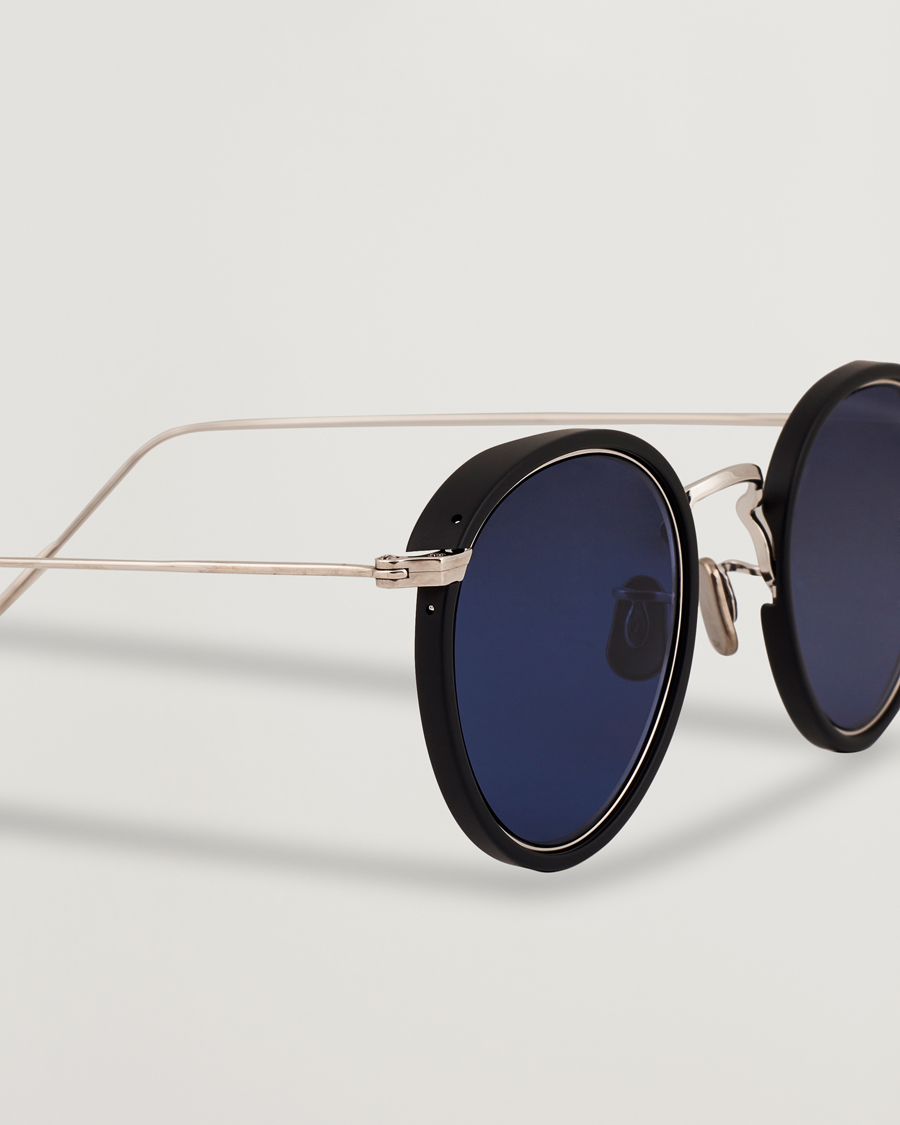 Uomini | Occhiali da sole | EYEVAN 7285 | 717E Sunglasses Matte Black/Blue