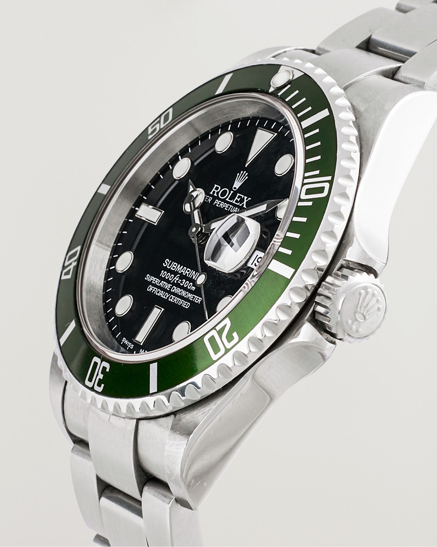 Uomini | Rolex Pre-Owned Submariner Date Kermit | Rolex Pre-Owned | Submariner Date Kermit