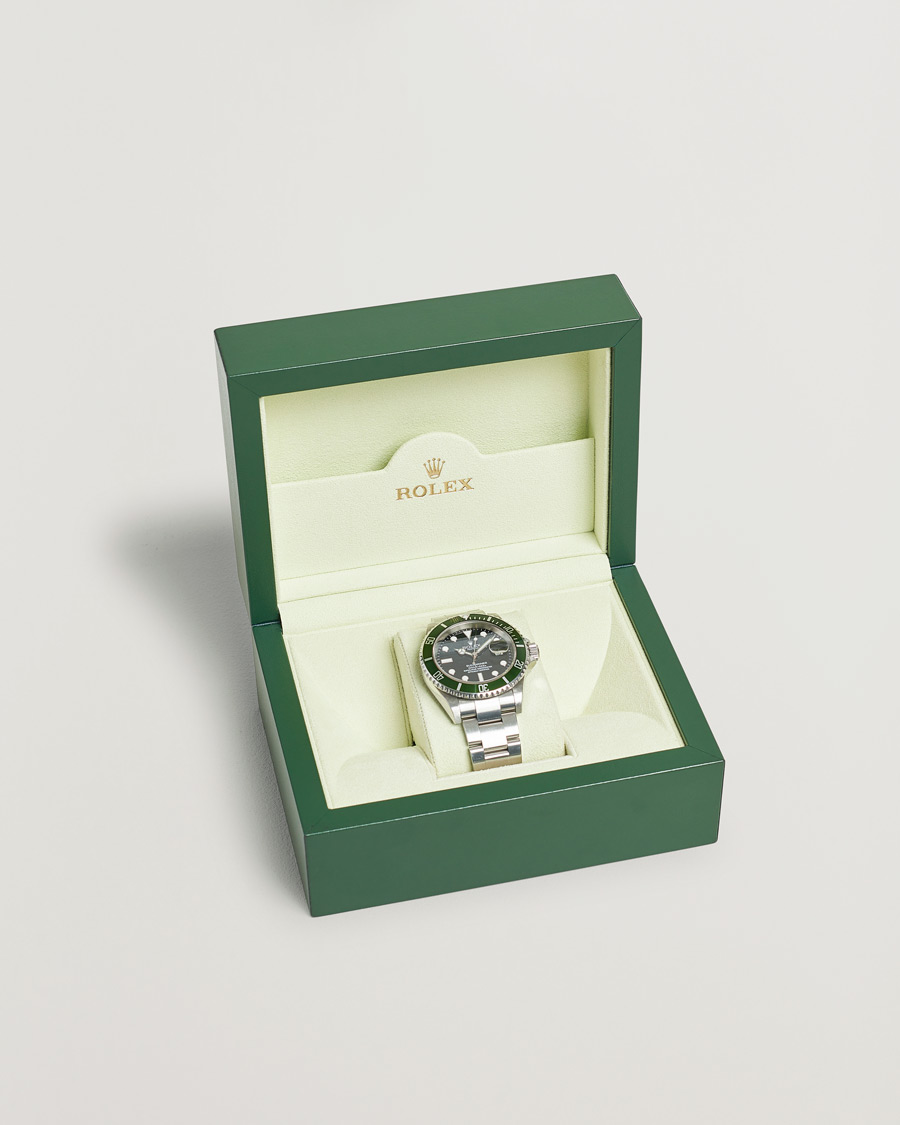 Uomini | Rolex Pre-Owned Submariner Date Kermit | Rolex Pre-Owned | Submariner Date Kermit