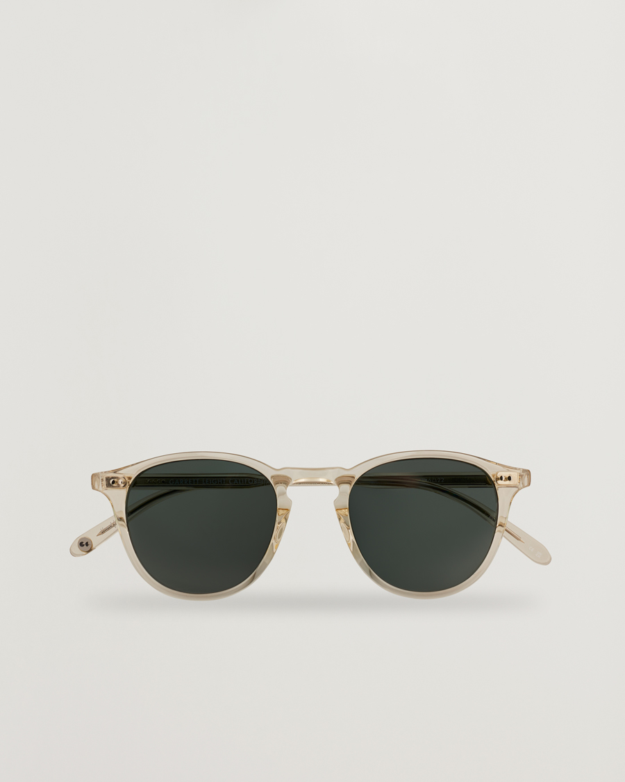 Uomini | Occhiali da sole | Garrett Leight | Hampton 46 Sunglasses Pure Glass
