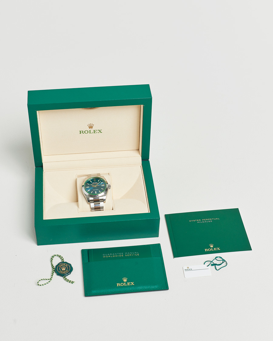 Uomini | Rolex Pre-Owned Milgauss | Rolex Pre-Owned | Milgauss