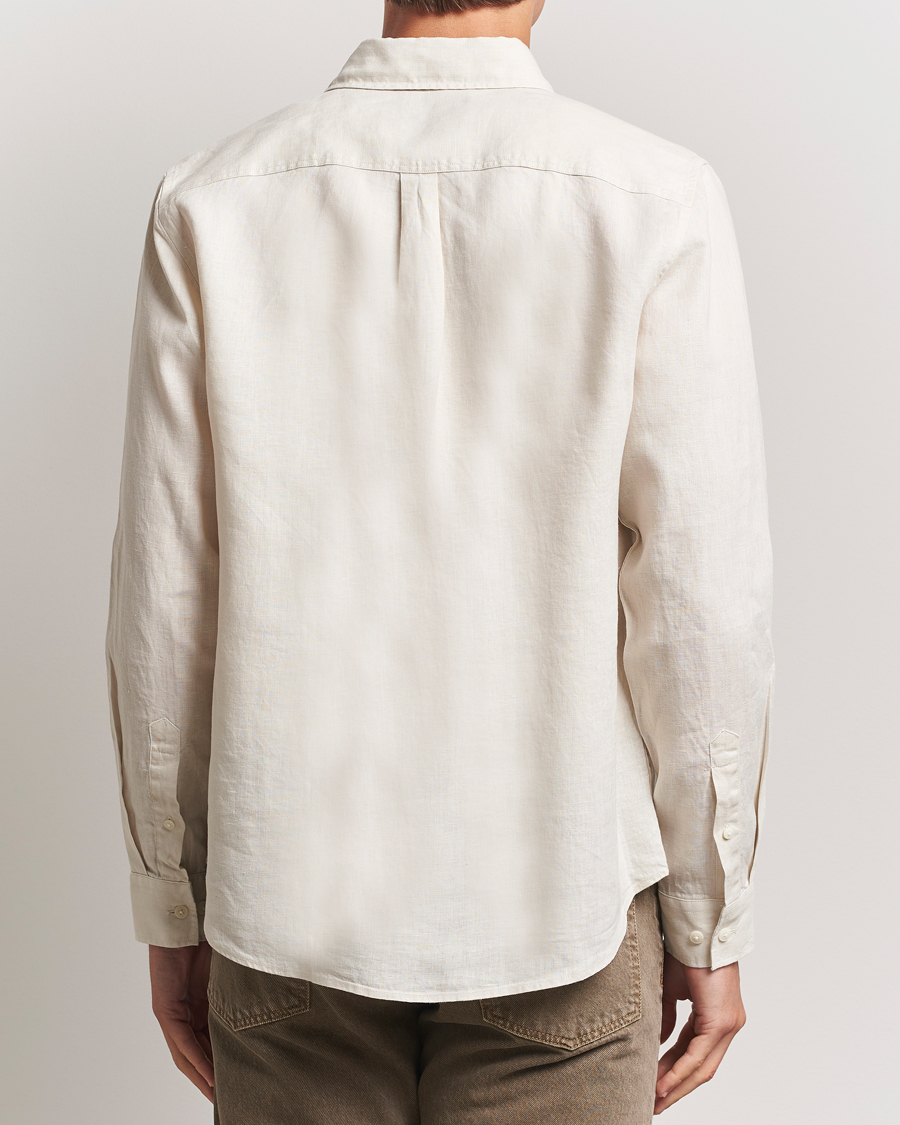 Uomini | Camicie | LES DEUX | Konrad Linen Shirt Ivory