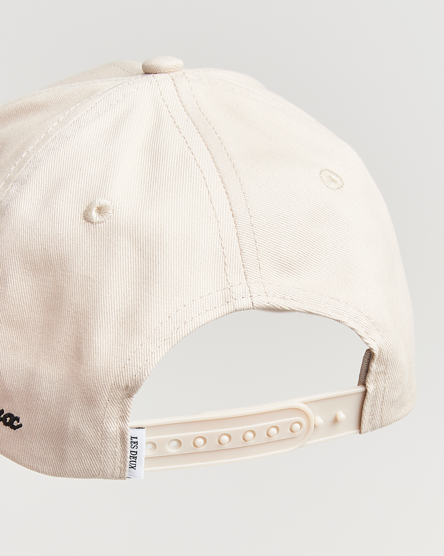 Uomini | Les Deux Crew Organic Baseball Cap Ivory | LES DEUX | Crew Organic Baseball Cap Ivory