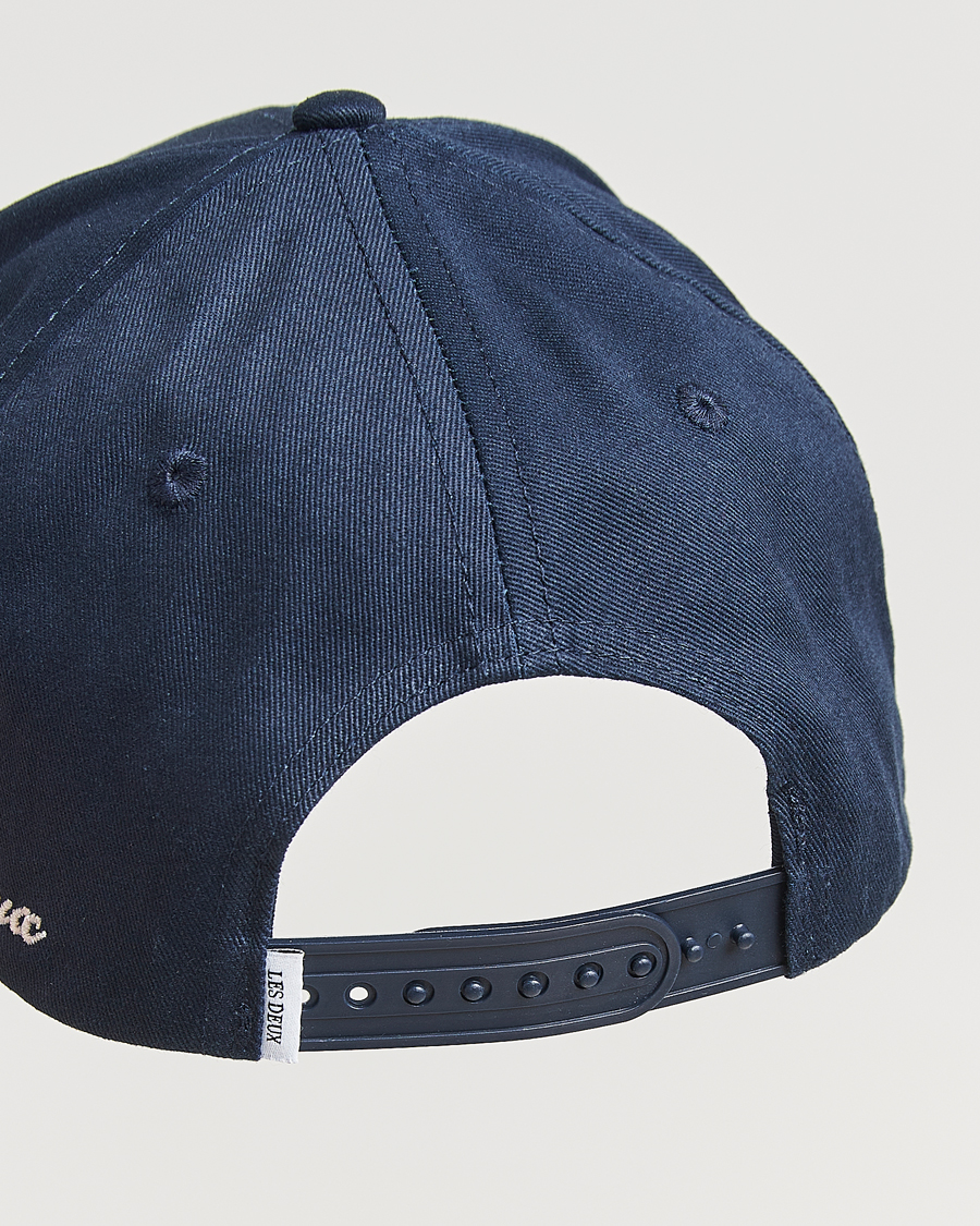 Uomini | Les Deux Crew Organic Baseball Cap Dark Navy | LES DEUX | Crew Organic Baseball Cap Dark Navy
