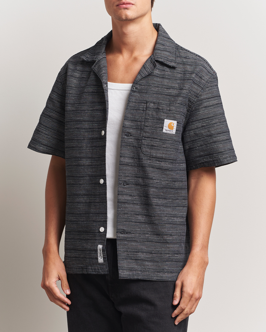 Uomini | Camicie | Carhartt WIP | Gellar Short Sleeve Shirt Black