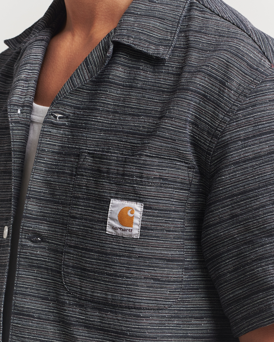 Uomini | Camicie | Carhartt WIP | Gellar Short Sleeve Shirt Black