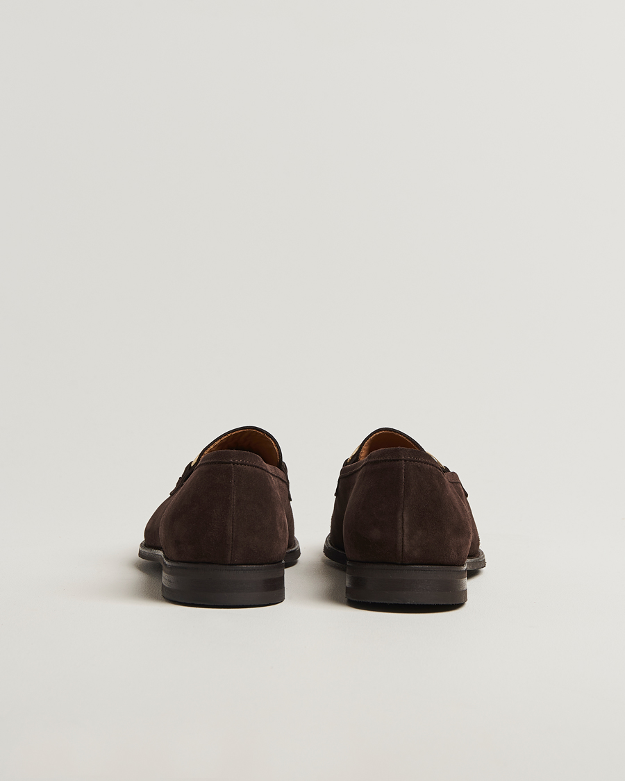 Uomini | Mocassini | Myrqvist | Karlberg Loafer Dark Brown Suede