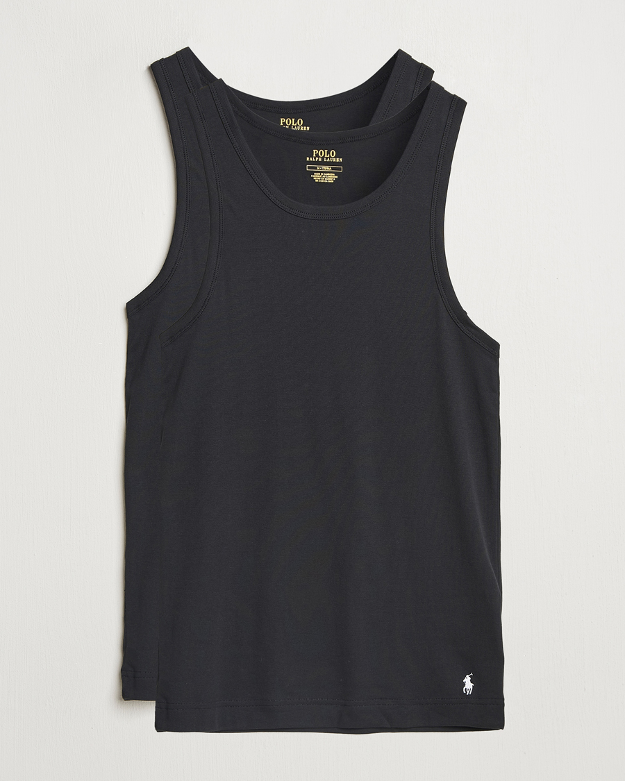 Uomini | T-shirt | Polo Ralph Lauren | 2-Pack Classic Tank Top Black
