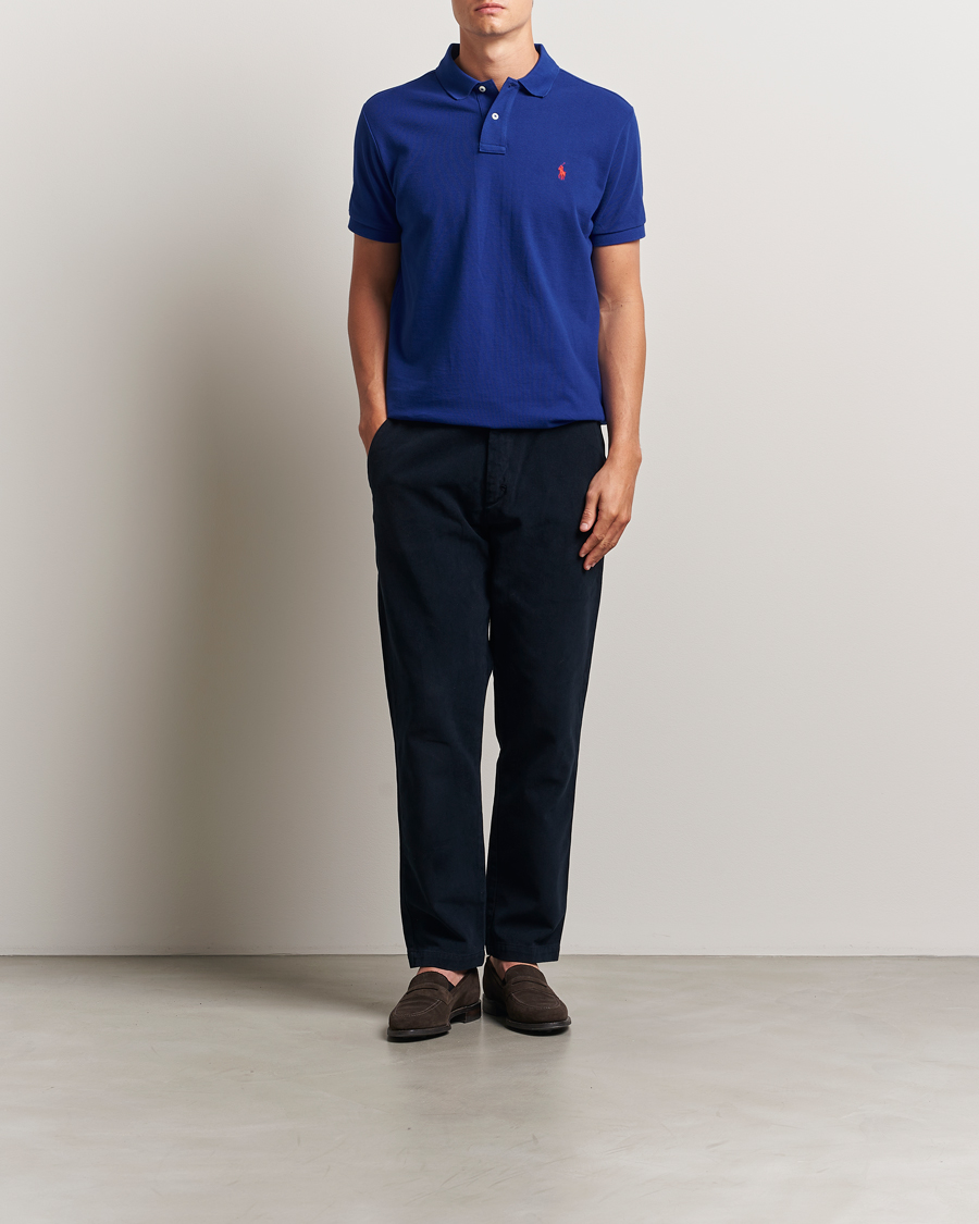 Uomini | Polo | Polo Ralph Lauren | Custom Slim Fit Polo Heritage Royal