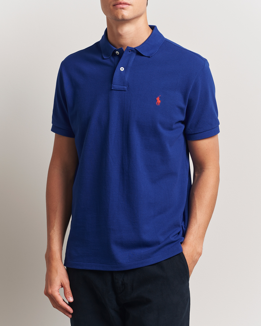 Uomini | Polo | Polo Ralph Lauren | Custom Slim Fit Polo Heritage Royal