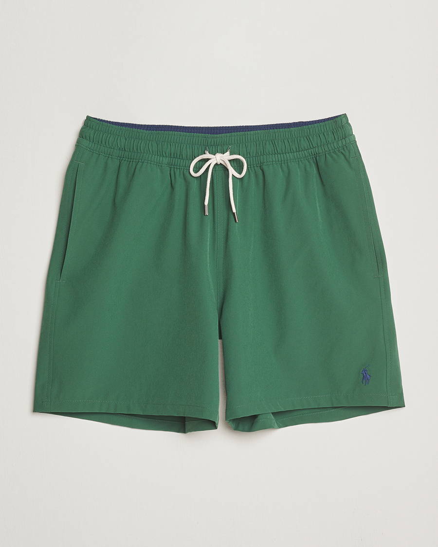 Uomini | Polo Ralph Lauren Traveler Recycled Swimshorts Washed Forest | Polo Ralph Lauren | Traveler Recycled Swimshorts Washed Forest