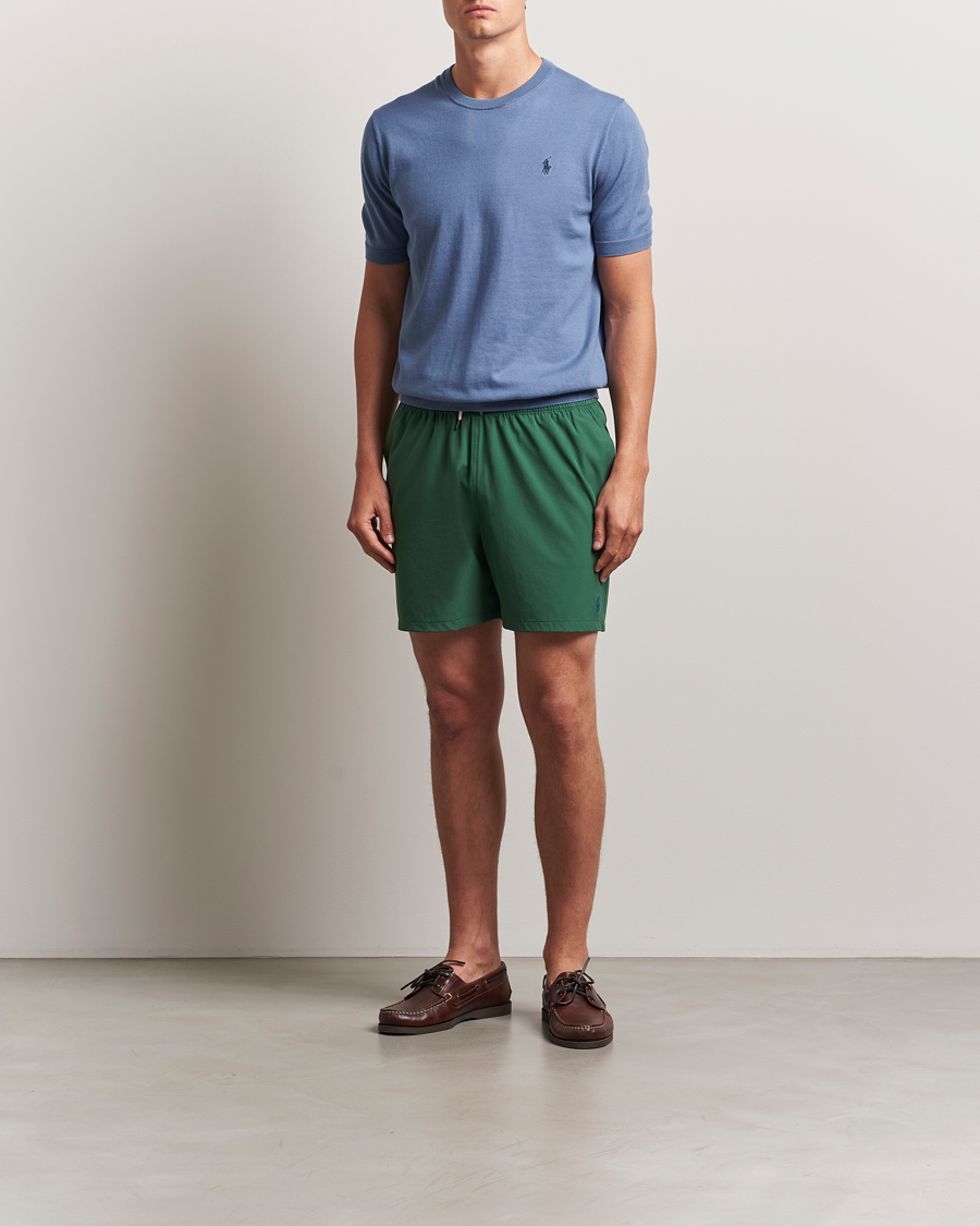 Uomini | Polo Ralph Lauren Traveler Recycled Swimshorts Washed Forest | Polo Ralph Lauren | Traveler Recycled Swimshorts Washed Forest