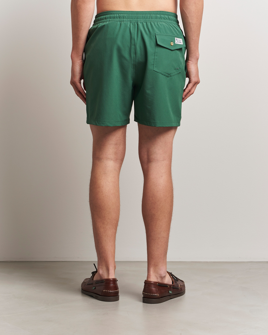 Uomini | Polo Ralph Lauren Traveler Recycled Swimshorts Washed Forest | Polo Ralph Lauren | Traveler Recycled Swimshorts Washed Forest