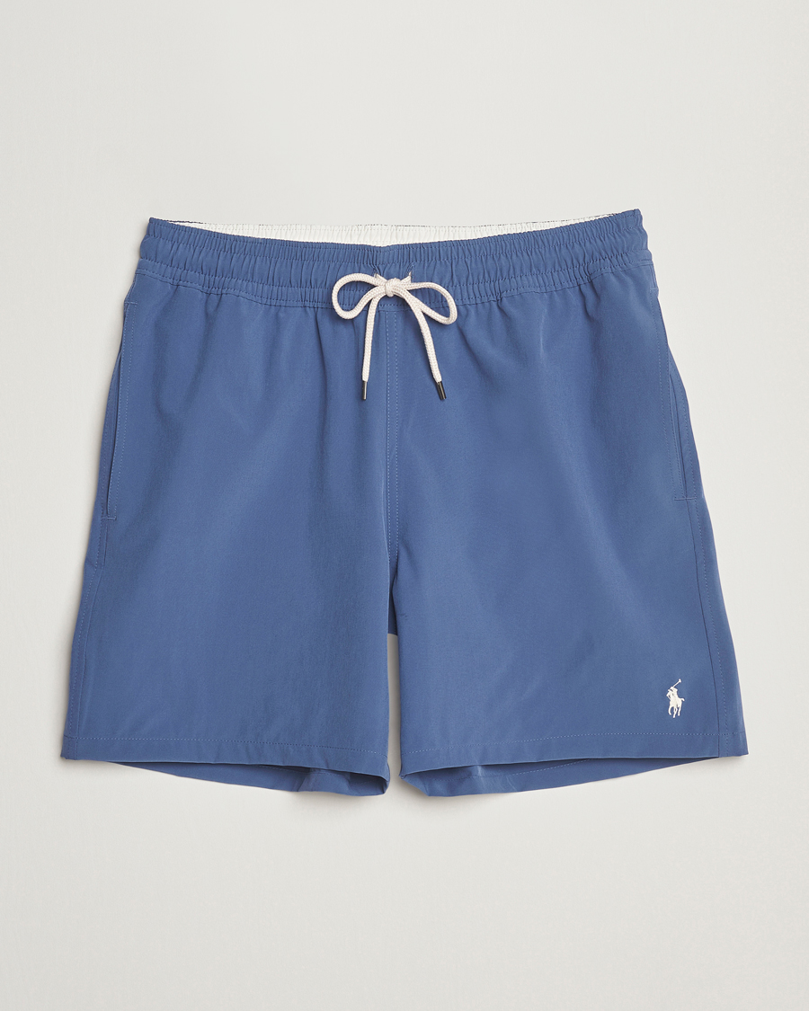 Uomini | Costumi da bagno | Polo Ralph Lauren | Traveler Recycled Swimshorts Earth Blue
