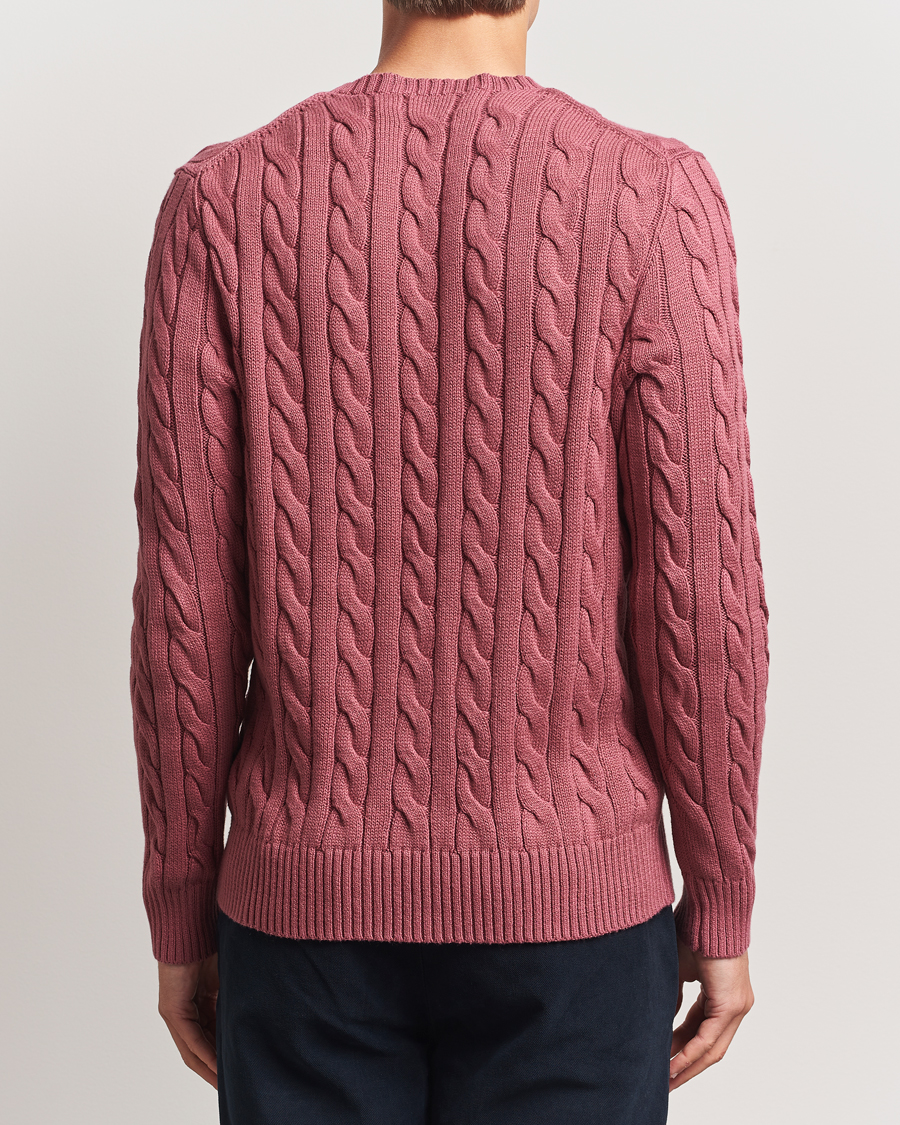 Uomini | Maglieria | Polo Ralph Lauren | Cotton Cable Pullover Prune Juice