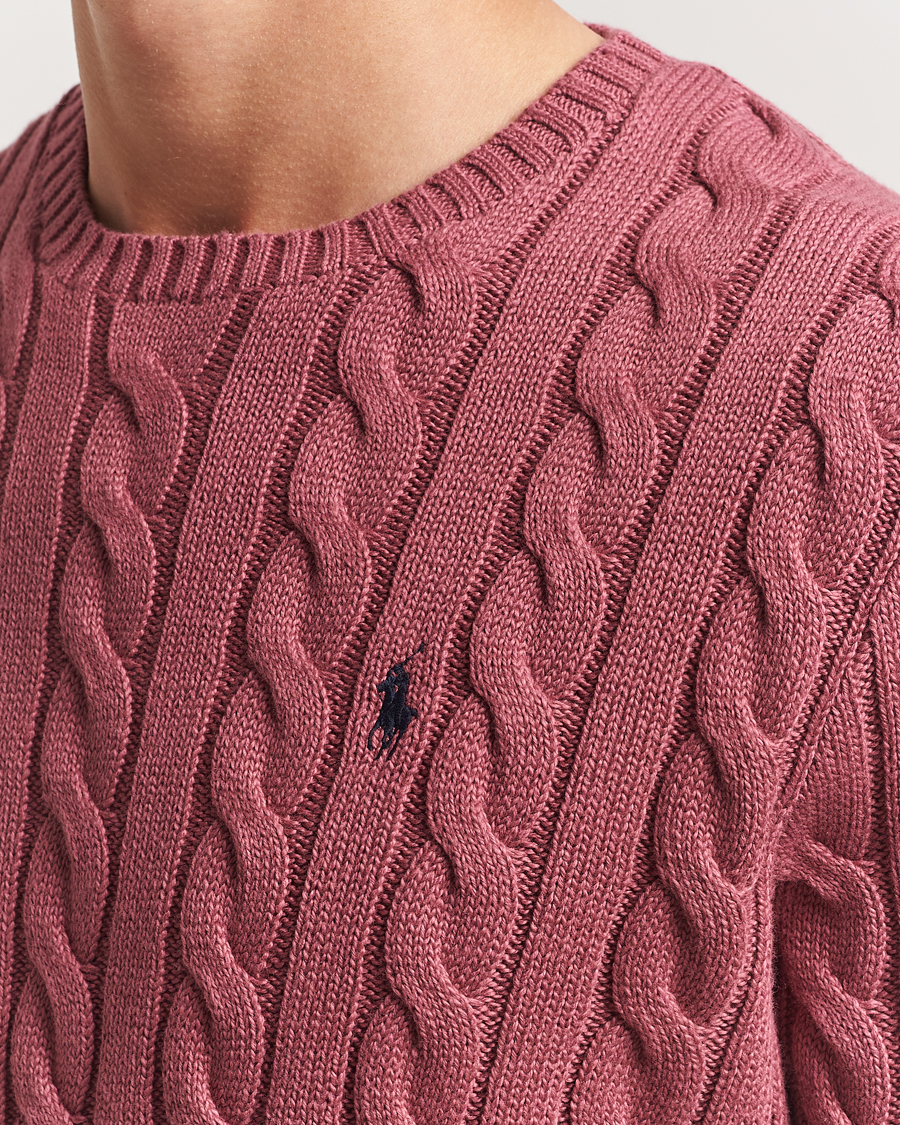 Uomini | Maglieria | Polo Ralph Lauren | Cotton Cable Pullover Prune Juice
