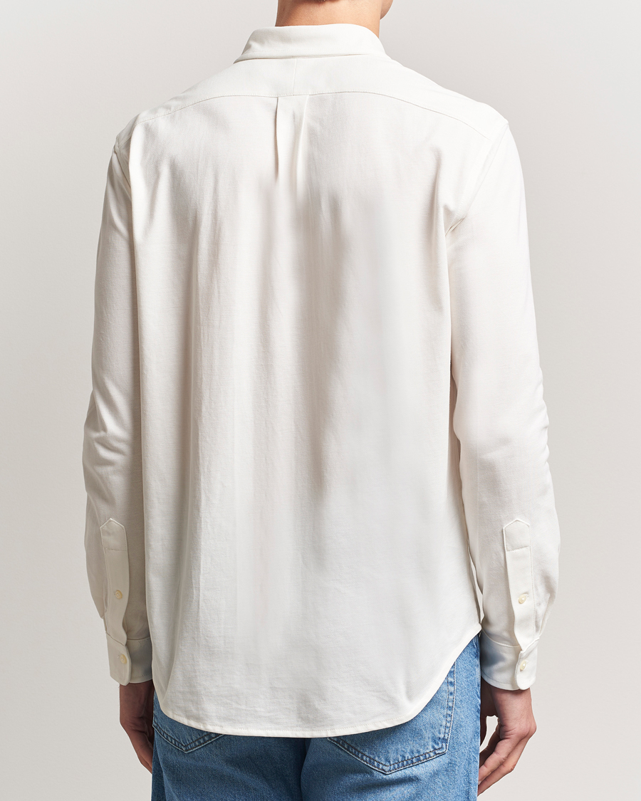 Uomini | Camicie | Polo Ralph Lauren | Featherweight Mesh Shirt Pale Cream