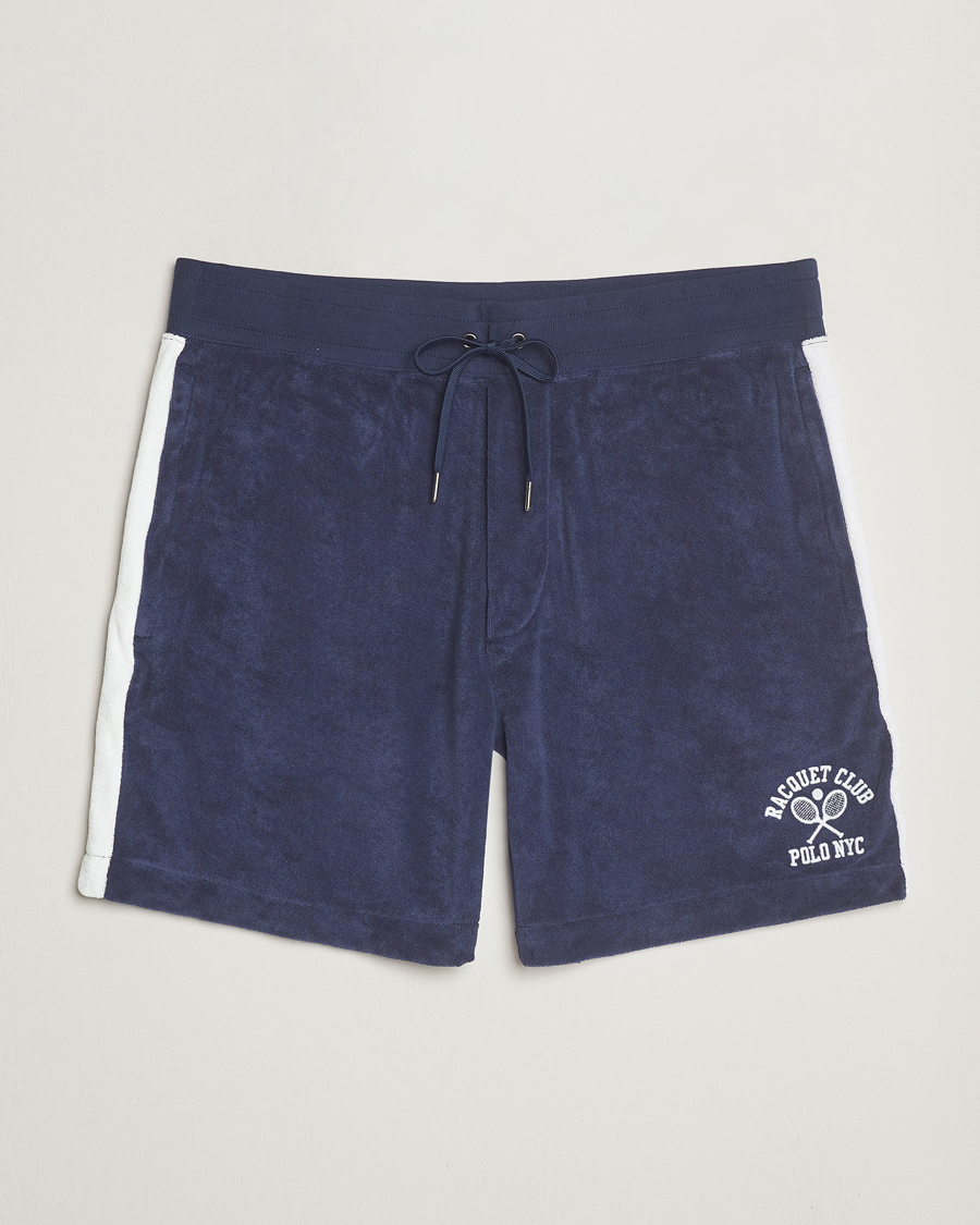 Uomini | Pantaloncini | Polo Ralph Lauren | Athletic Track Sweat Shorts Newport Navy