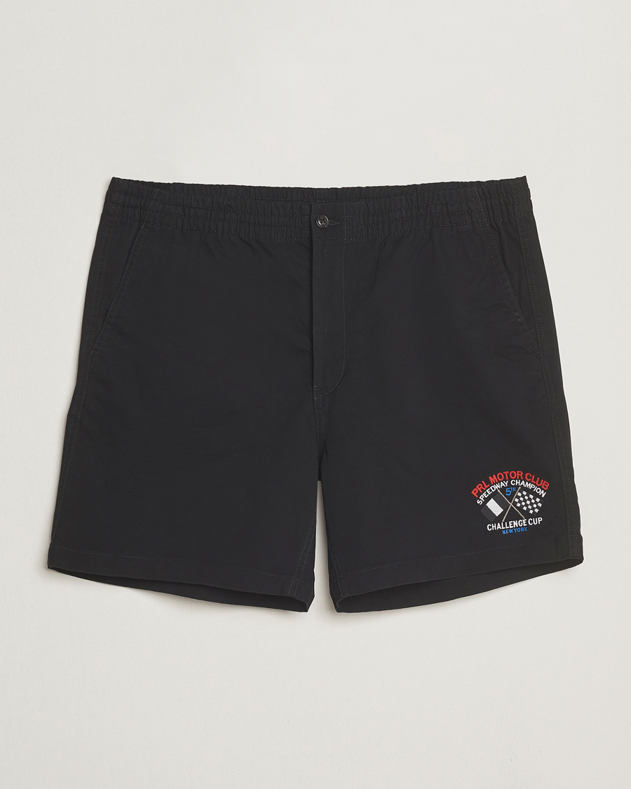 Uomini | Pantaloncini | Polo Ralph Lauren | Prepster Flat Front Shorts Polo Black/Motor Club
