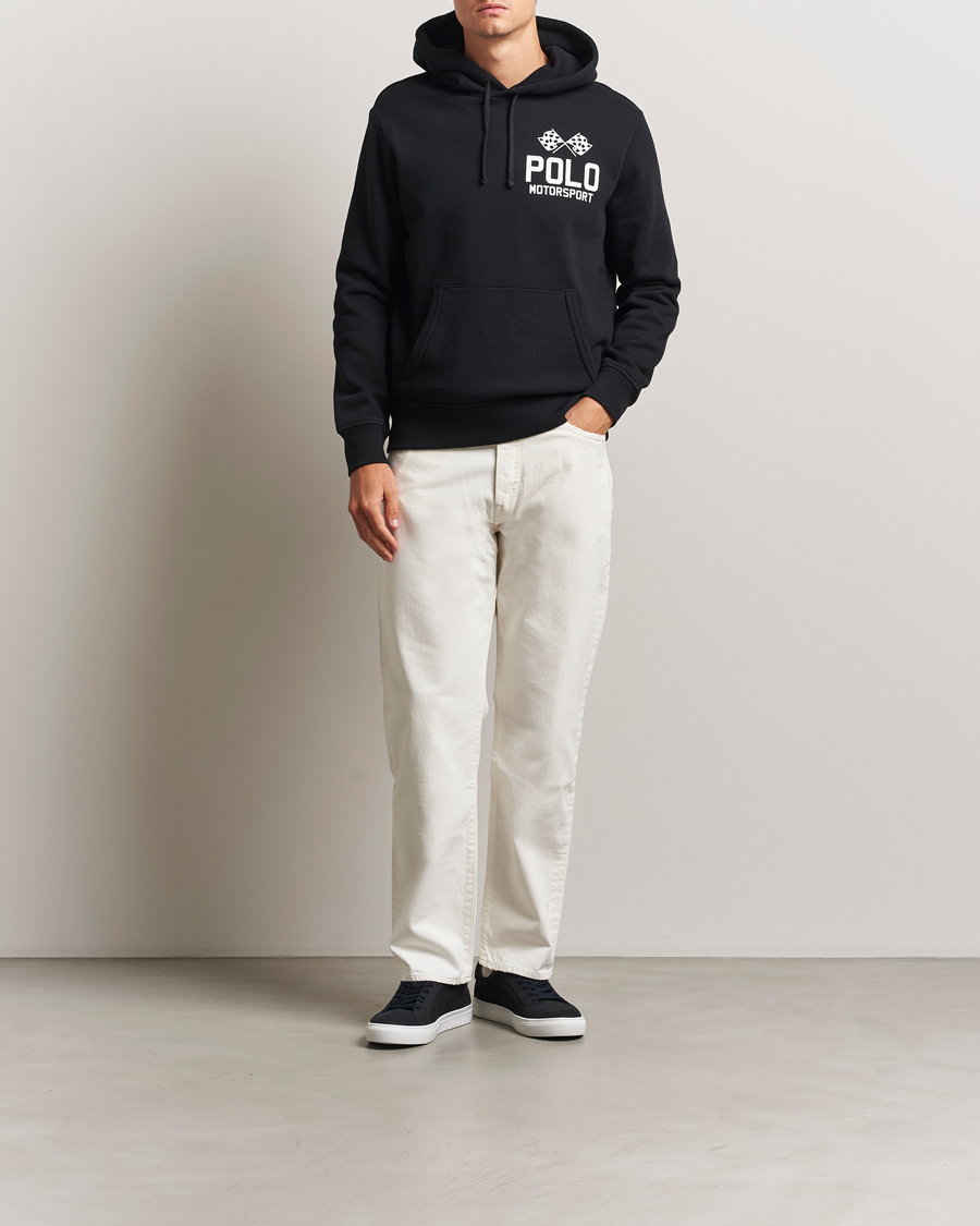 Uomini | Maglieria | Polo Ralph Lauren | RL Motorsport Hoodie Polo Black
