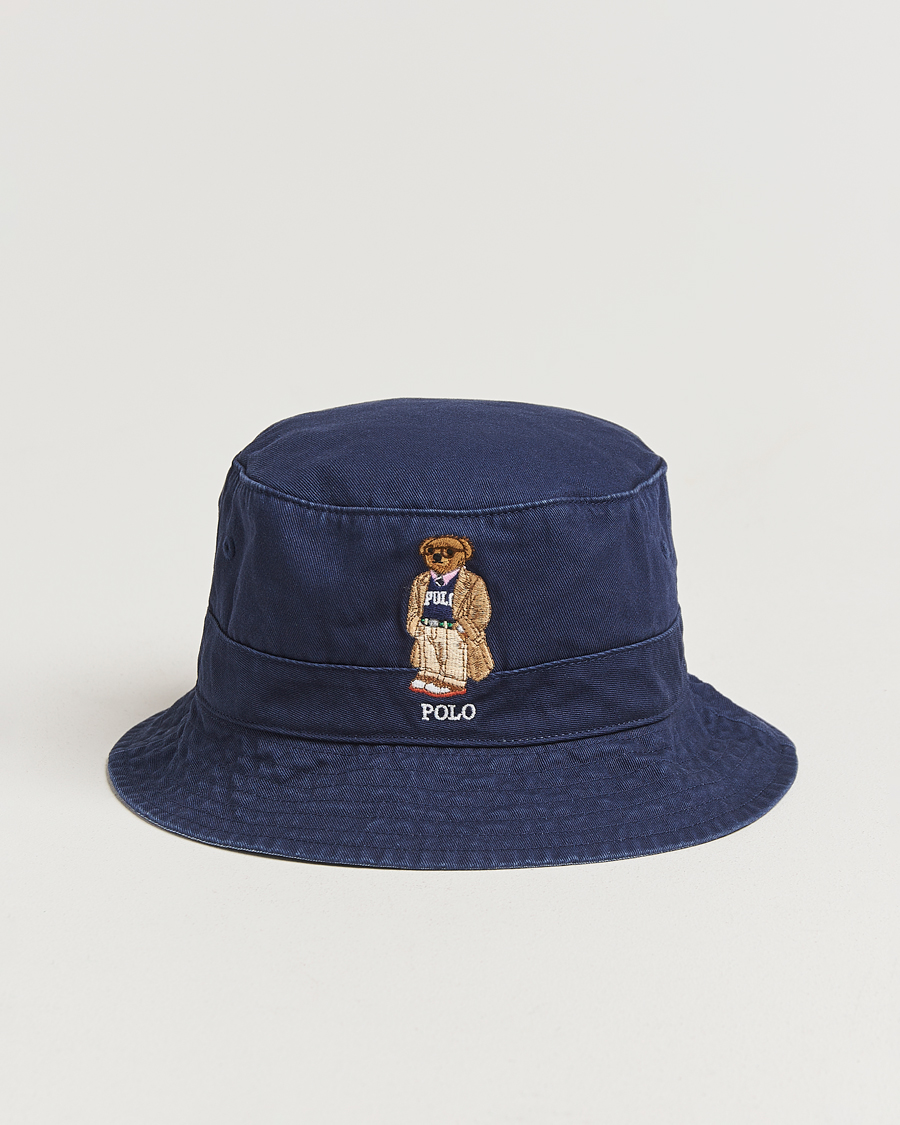Uomini | Polo Ralph Lauren Loft Bucket Bear Hat Newport Navy | Polo Ralph Lauren | Loft Bucket Bear Hat Newport Navy