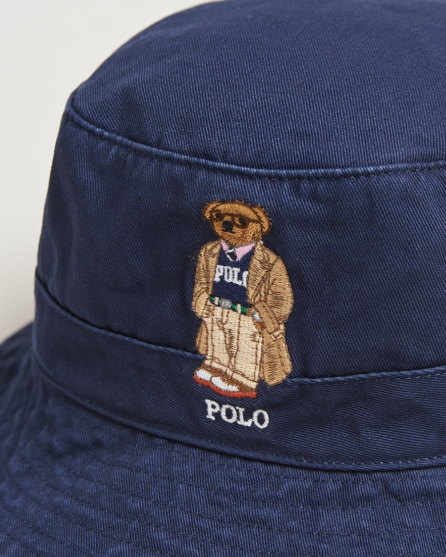 Uomini | Polo Ralph Lauren Loft Bucket Bear Hat Newport Navy | Polo Ralph Lauren | Loft Bucket Bear Hat Newport Navy