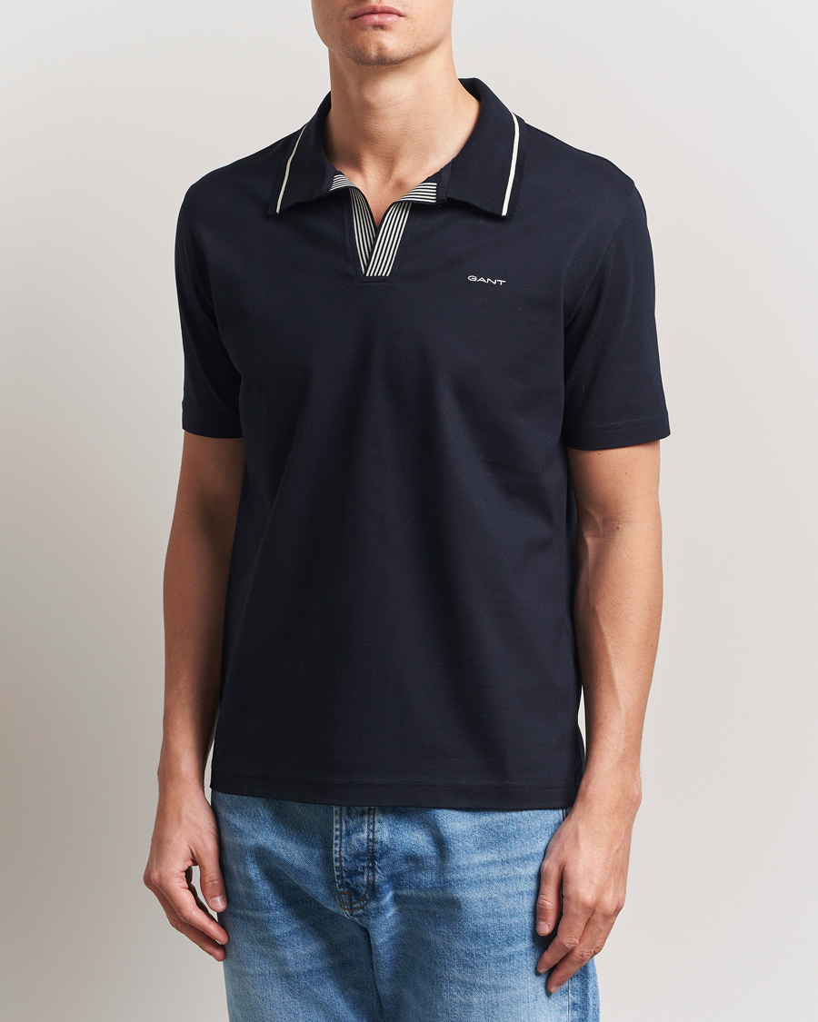 Uomini | Polo | Gant | Tipping Polo Evening Blue