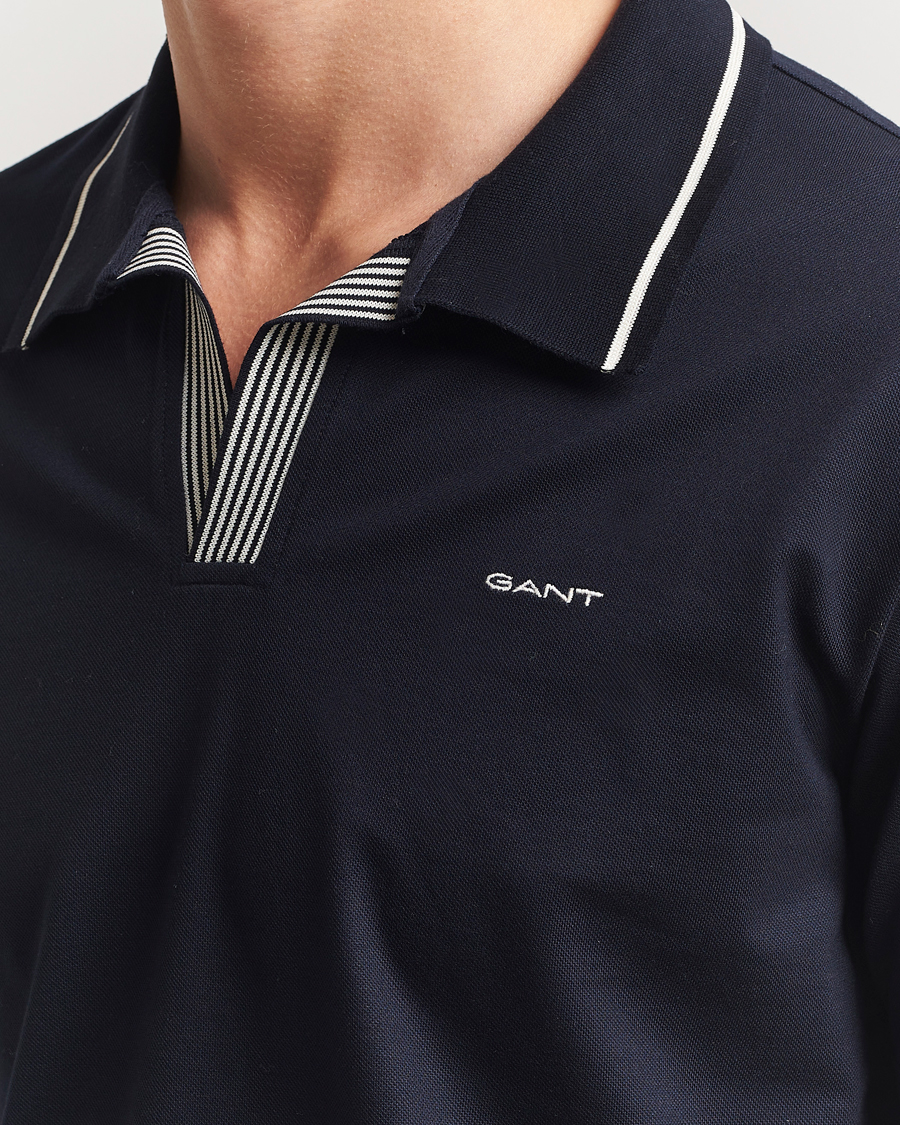 Uomini | Polo | Gant | Tipping Polo Evening Blue