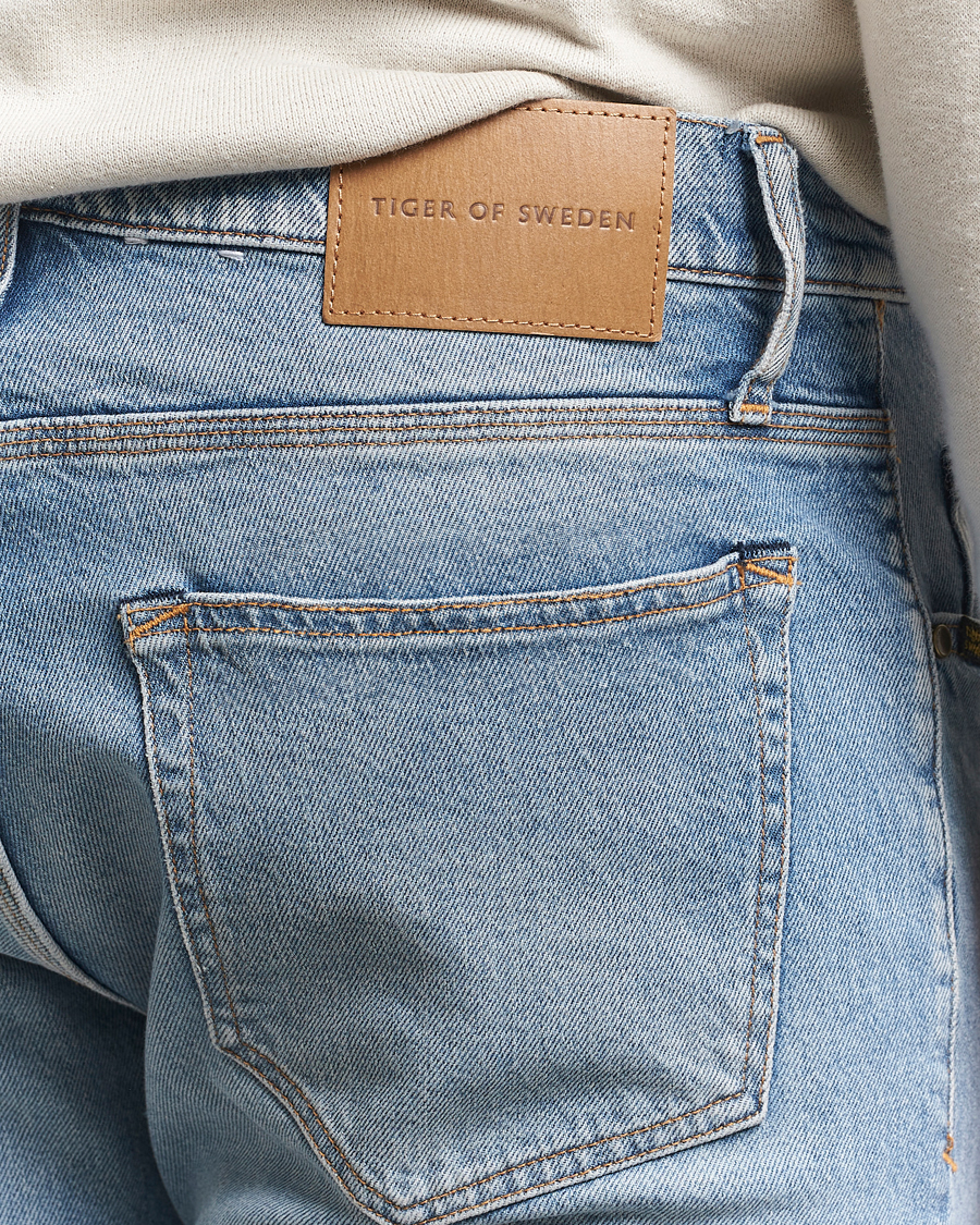 Uomini | Pantaloni | Tiger of Sweden | Pistolero Jeans Light Blue