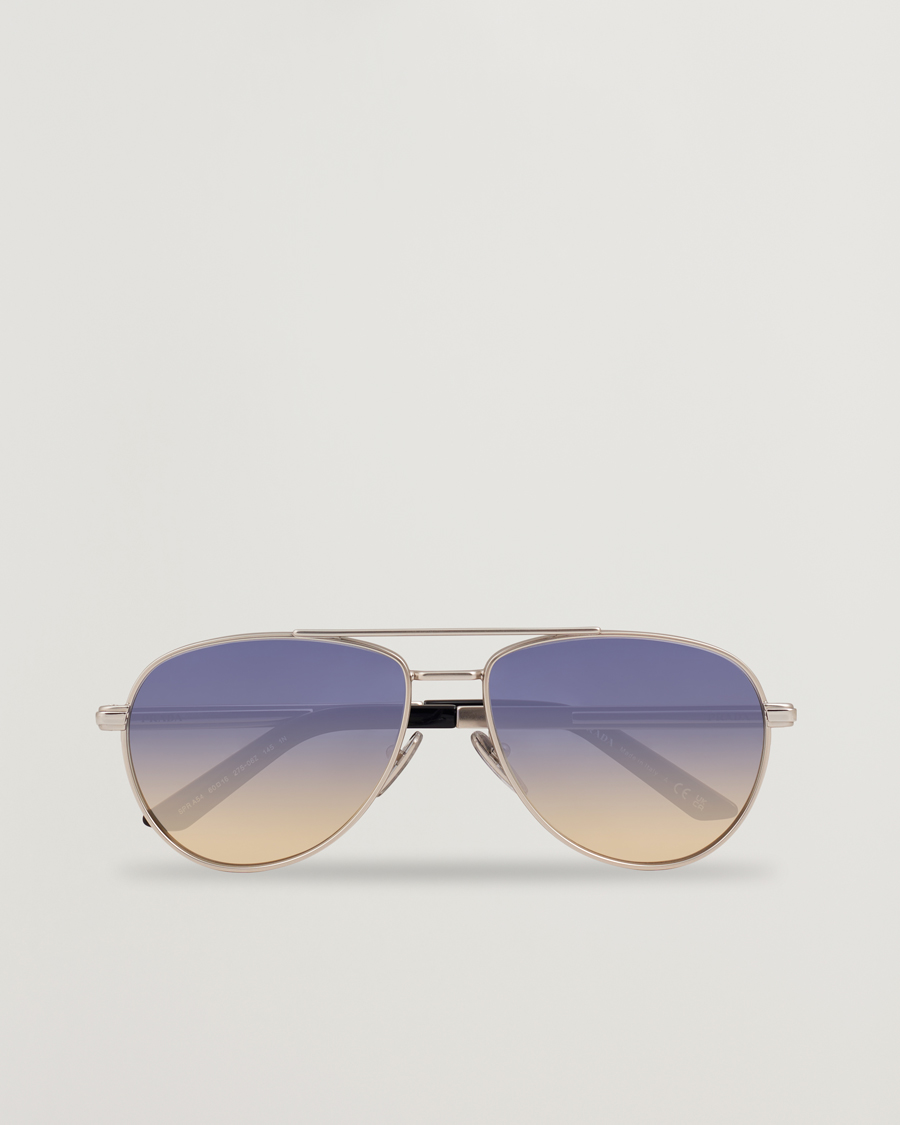 Uomini | Occhiali da sole | Prada Eyewear | Prada 0PR A54S Sunglasses Silver